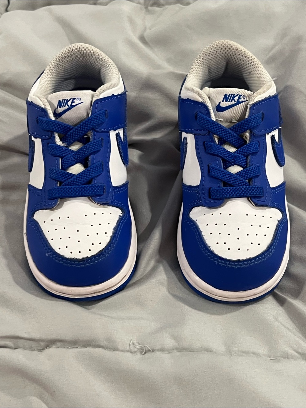 Nike Dunk Low (TDE) Shoes Toddler Little kids Size 8C White/Concord FB9107 131
